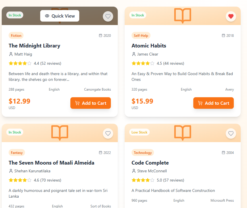LitShelf BookStore Backend