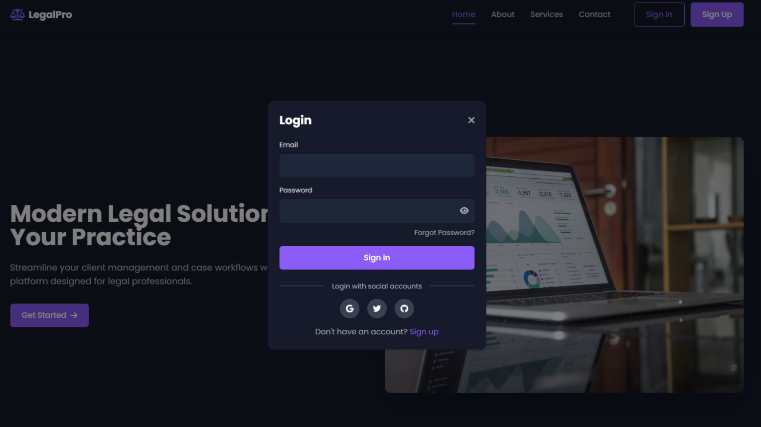 Legal Management System